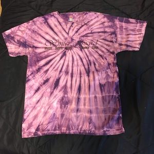 Purple Tie dye Winter guard t-shirt